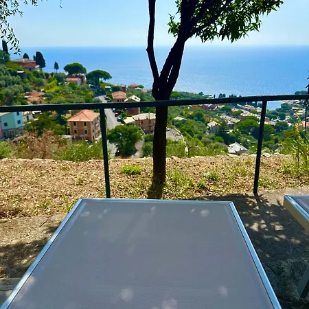 Ca' Maria Colombo, Entire With Sea View And Garden